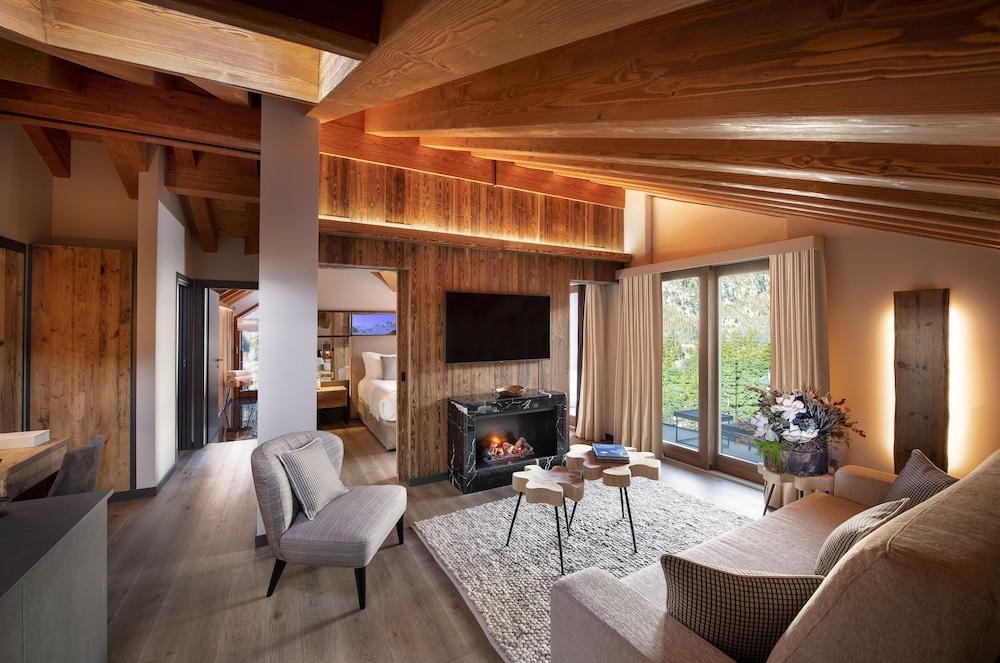 Le Massif Hotel & Lodge Courmayeur The Leading Hotels Of The World Екстер'єр фото