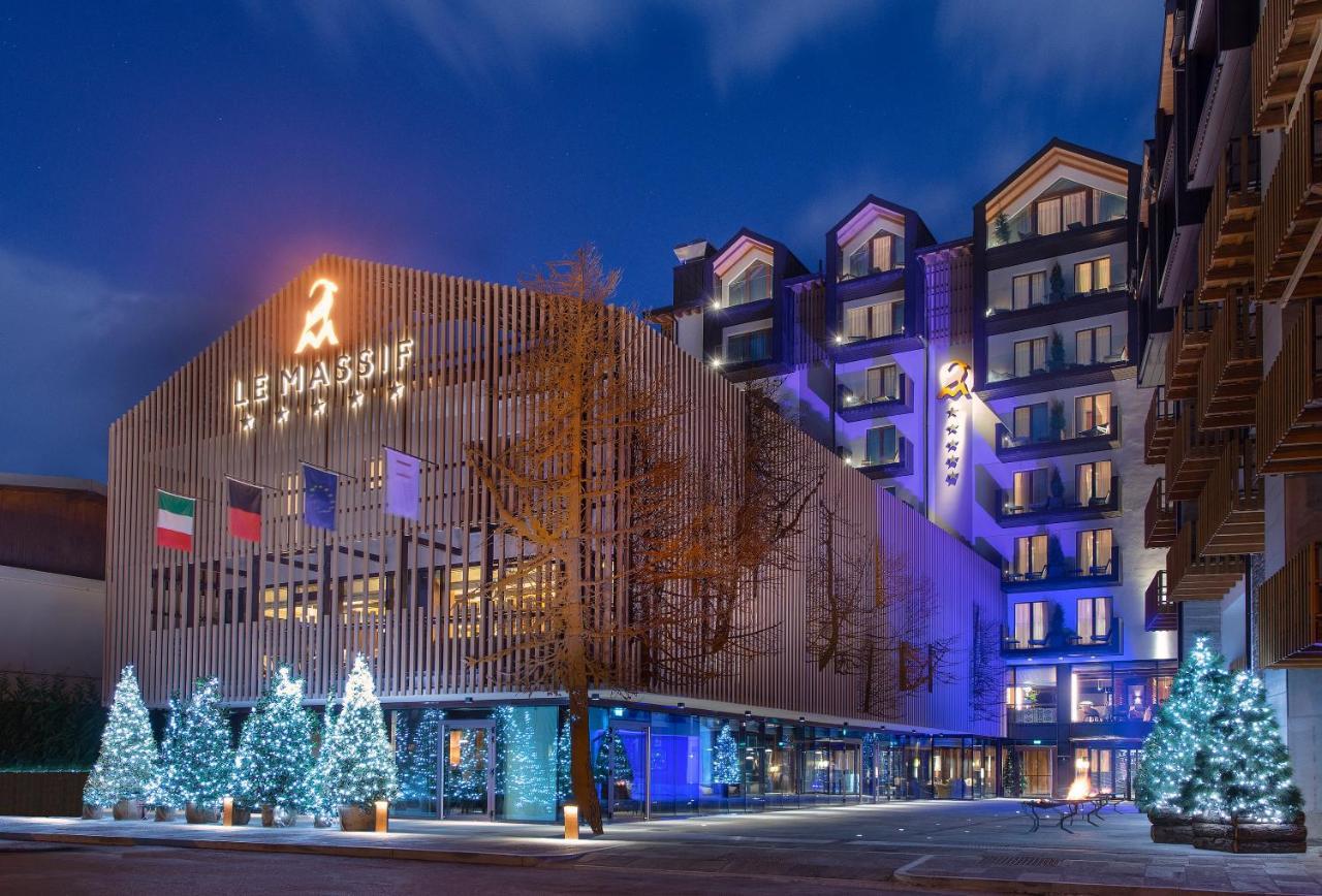 Le Massif Hotel & Lodge Courmayeur The Leading Hotels Of The World Екстер'єр фото
