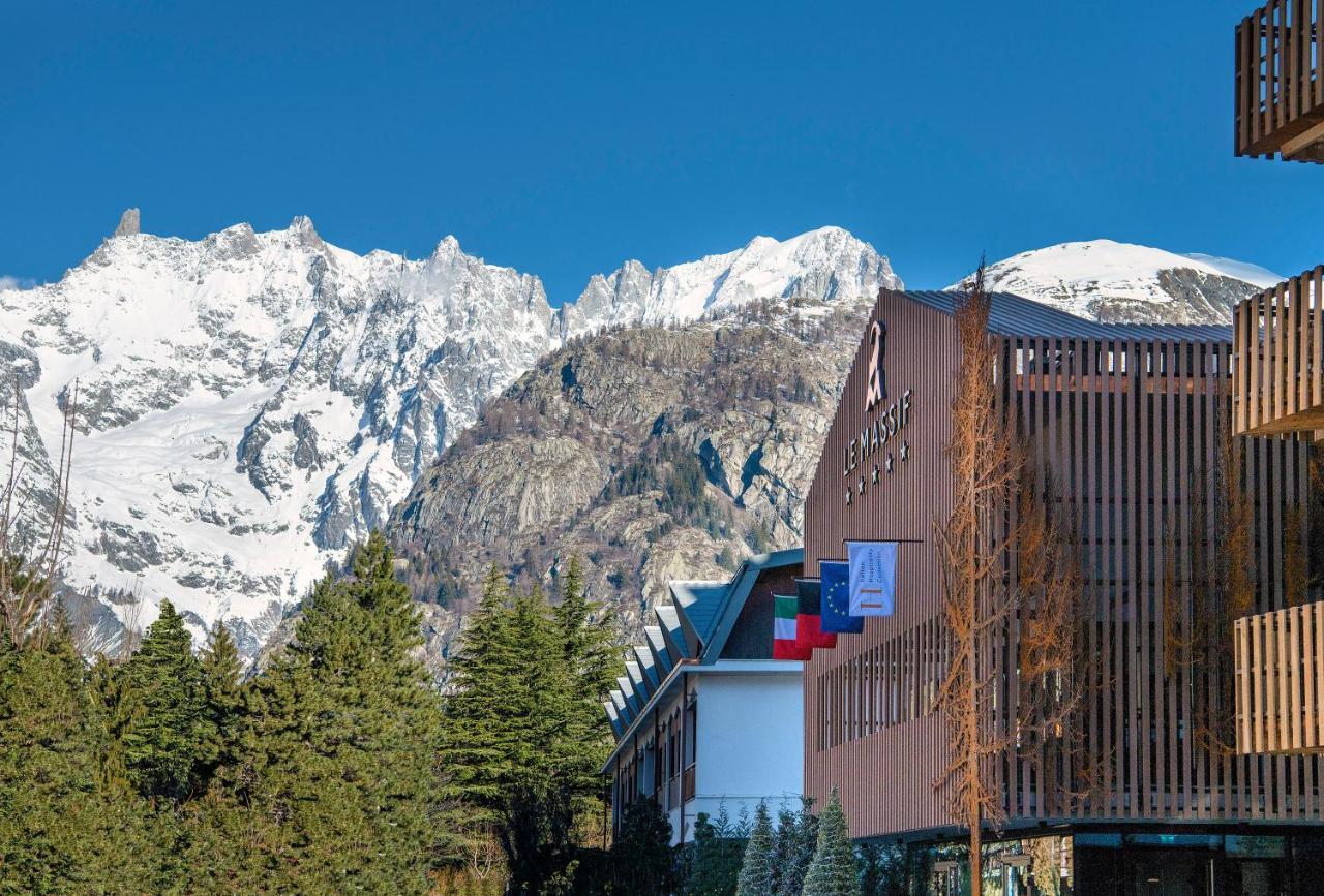 Le Massif Hotel & Lodge Courmayeur The Leading Hotels Of The World Екстер'єр фото